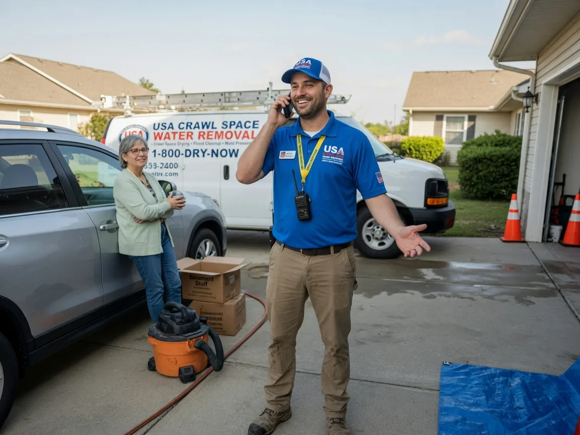 Crawl Space Water Removal Kilmarnock, VA FAQs
